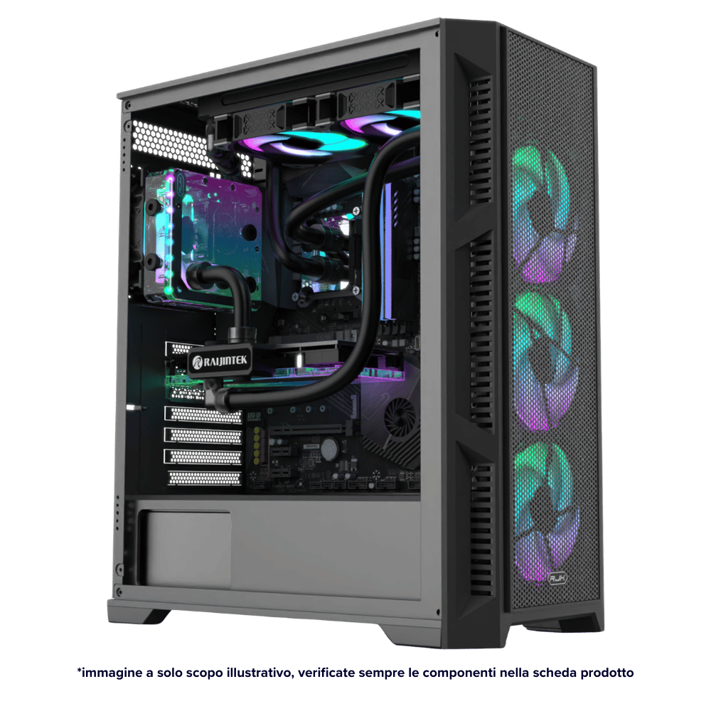 Rig Gaming AMD RX 9060 8GB – Ryzen 5 8400F – 16GB DDR5 – 650W BRONZE