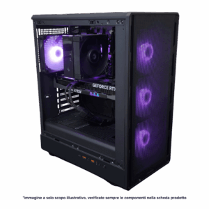 Rig Gaming AMD RX 9060 XT 16GB - Ryzen 7 5700 - 16GB DDR4 - 650W BRONZE PS5 KILL